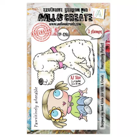 Tampon A7 - #1286 - Pawsitively Perfect -  AALL & Create