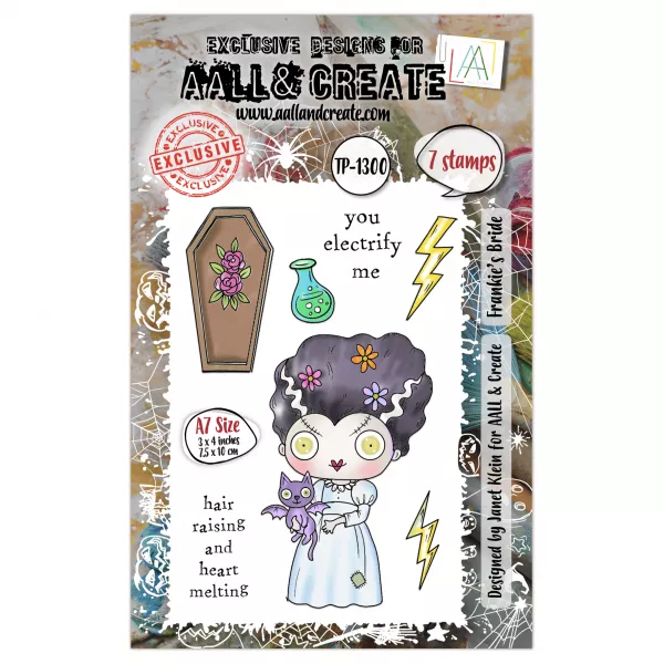 Tampon A7 - #1300 - Frankie\'s Bride - AALL & Create