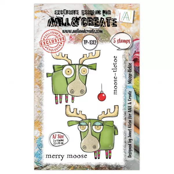 Tampon A7 - #1312 - Moose-tletoe - AALL & Create