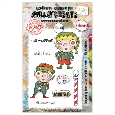 Tampon A7 - #1313 - The North Pole - AALL & Create