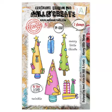 Tampon A7 - #1317 - Merry Little Things - AALL & Create