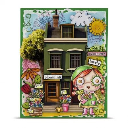 Tampon A7 - #1323 - Camden Flower Market - AALL & Create