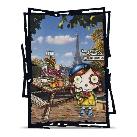 Tampon A7 - #1323 - Camden Flower Market - AALL & Create