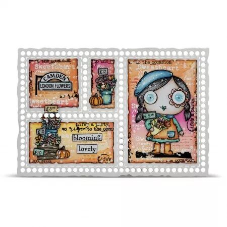Tampon A7 - #1323 - Camden Flower Market - AALL & Create