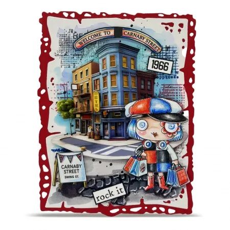 Tampon A7 - #1324 - Carnaby Street - AALL & Create