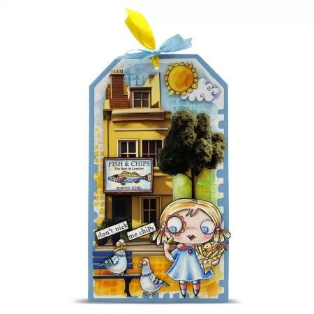 Tampon A7 - #1325 - Fish \'n Chips - AALL & Create