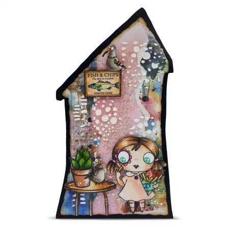 Tampon A7 - #1325 - Fish \'n Chips - AALL & Create