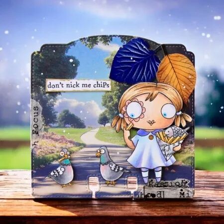 Tampon A7 - #1325 - Fish \'n Chips - AALL & Create