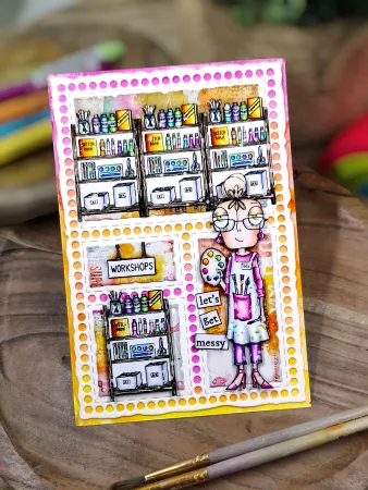 Tampon A7 - #1326 - Workshop Dee - AALL & Create