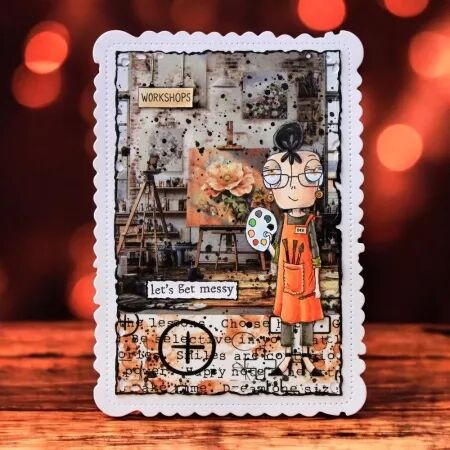 Tampon A7 - #1326 - Workshop Dee - AALL & Create