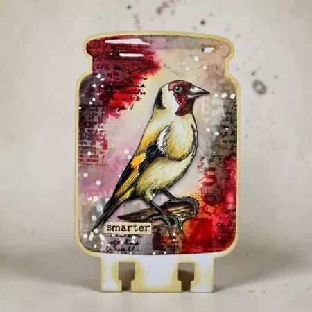 Tampon A7 - 1350 - Whistling Finch - AALL and Create