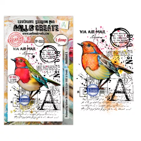 Tampon A7 - 1353 - Mailbird A - AALL and Create