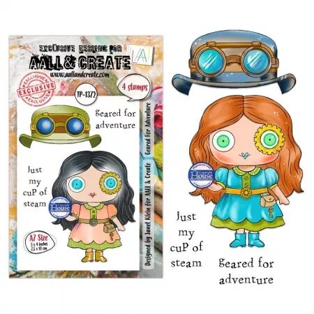 Tampon A7 - 1372 - Geared For Adventure - AALL and Create