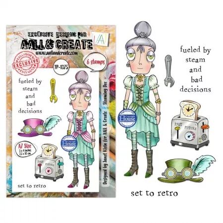 Tampon A7 - 1375 - Steaming Dee - AALL and Create