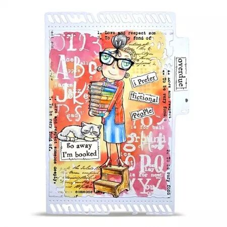 Tampon A7 - 1433 - Dee is Booked - AALL and Create