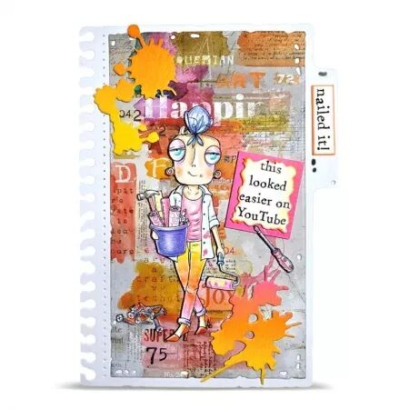Tampon A7 - 1435 - DIY Dee - AALL and Create