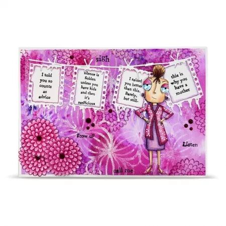 Tampon A7 - 1436 - Mother Dee - AALL and Create