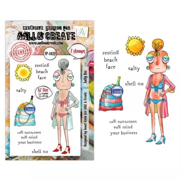 Tampon A7 - 1439 - Salty Dee - AALL and Create