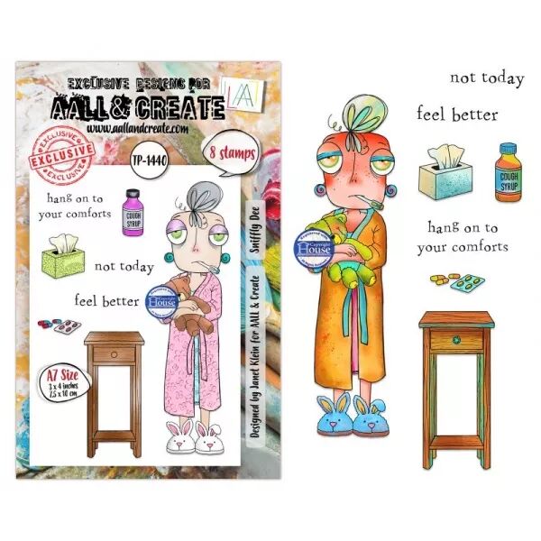 Tampon A7 - 1440 - Sniffly Dee - AALL and Create