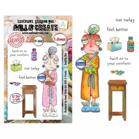 Tampon A7 - 1440 - Sniffly Dee - AALL and Create