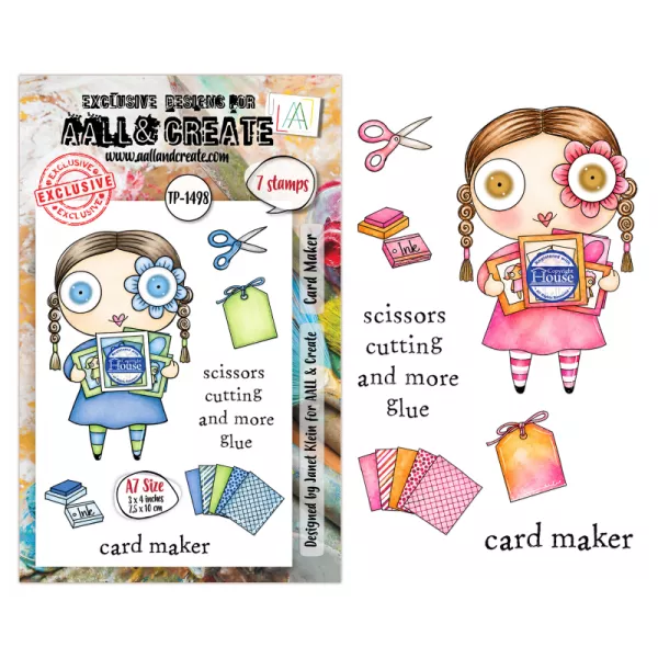 Tampon A7 - 1498 - Card Maker - AALL and Create