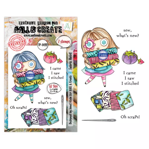 Tampon A7 - 1499 - Fabric Habit - AALL and Create