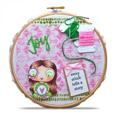 Tampon A7 - 1501 - The Stitcher - AALL and Create