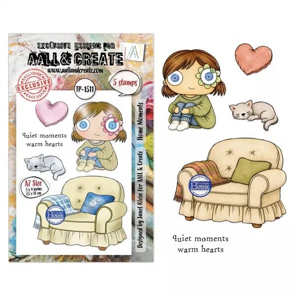 Tampon A7 - 1511 - Home Moments - AALL and Create
