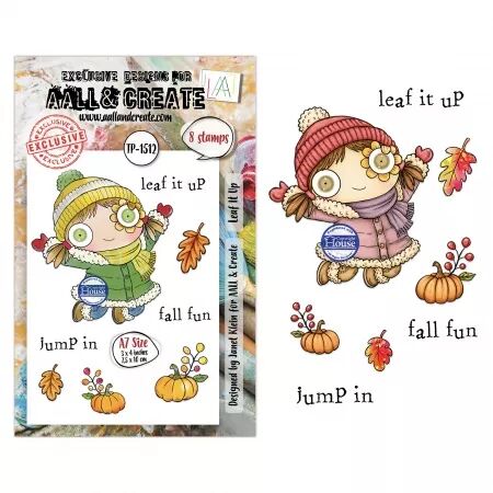 Tampon A7 - 1512 - Leaf It Up - AALL and Create