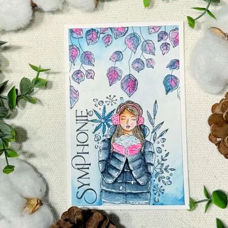 Tampon A7 - Altitude - Fille doudoune - Chou Flowers