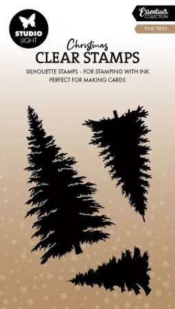 Tampon A7 - Pine Trees - Christmas Essentials - Studio Light