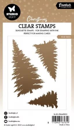 Tampon A7 - Pine Trees - Christmas Essentials - Studio Light