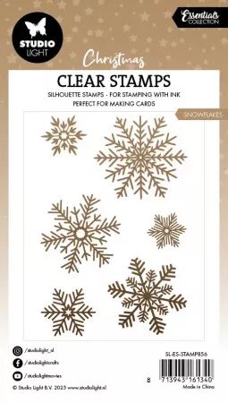 Tampon A7 - Snowflakes - -Flocons - Christmas Essentials - Studio Light