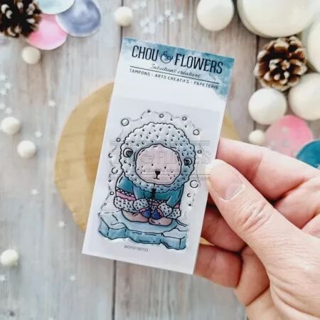 Tampon A8 - Altitude - Doudou esquimau - Chou Flowers