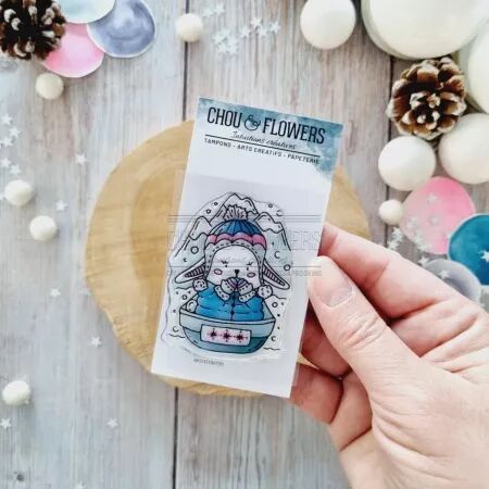 Tampon A8 - Altitude - Doudou luge - Chou Flowers