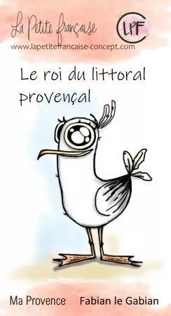 Tampon A8 - Fabian le gabian - La Petite Fran&ccedil;aise