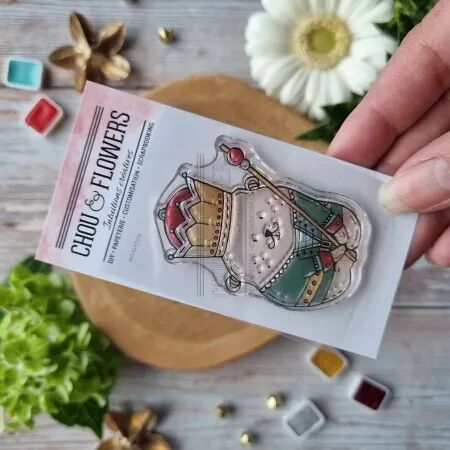 Tampon A8 - It\'s always Tea Time - Doudou nutcracker