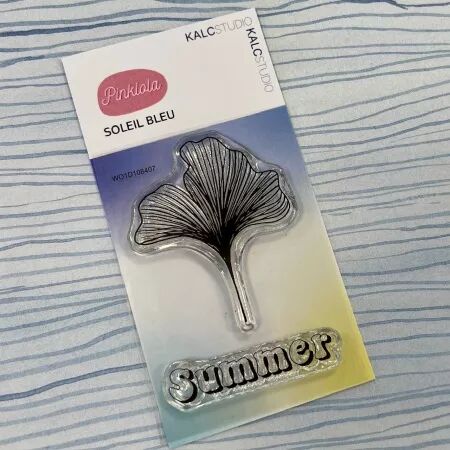 Tampon A8 - Summer - Soleil bleu - Pinklola