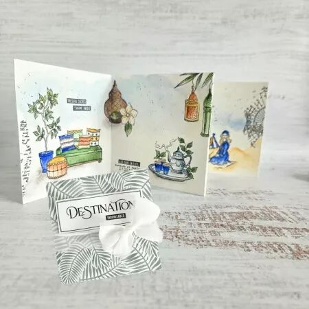 Tampon AMBIANCE ORIENTALE - collection Chant des dunes - Chou and Flowers