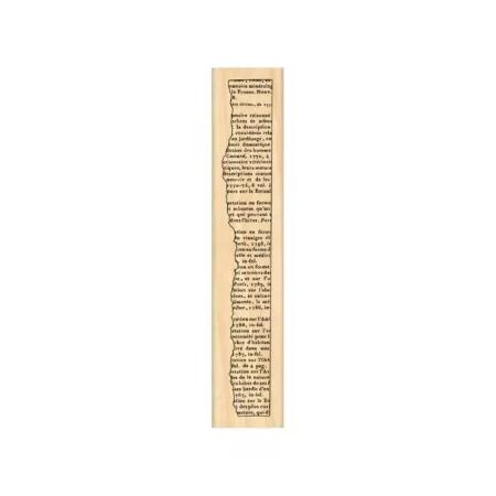 Tampon bois - Ginkgo - Page déchirée - Florilèges Design