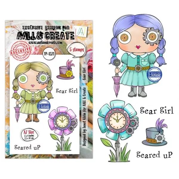 Tampon Clear - 1371 - Gear Girl - AALL and Create