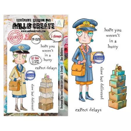 Tampon Clear - 1379 - Dee Delivers - AALL and Create