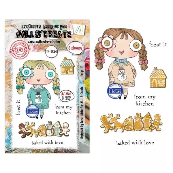 Tampon Clear - 1384 - Frost It - AALL and Create