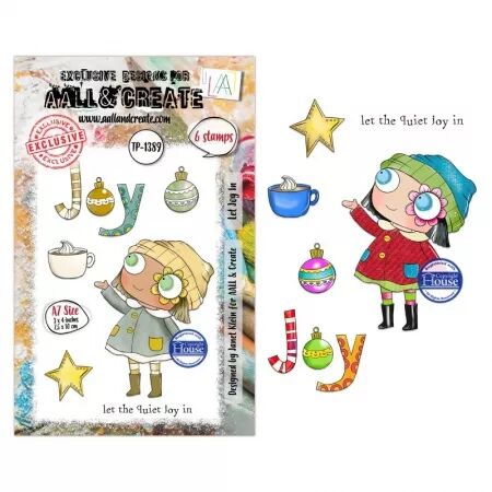 Tampon Clear - 1389 - Let Joy In - AALL and Create