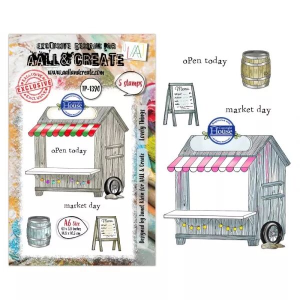 Tampon Clear - 1390 - Lovely Things - AALL and Create