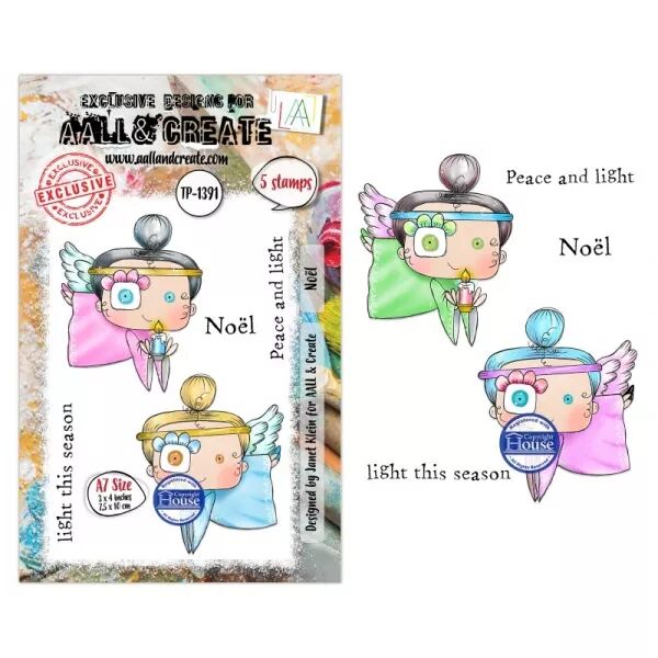 Tampon Clear - 1391 - No�l - AALL and Create