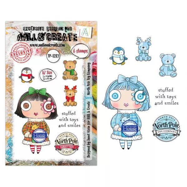 Tampon Clear - 1392 - North Pole Toy Company - AALL and Create