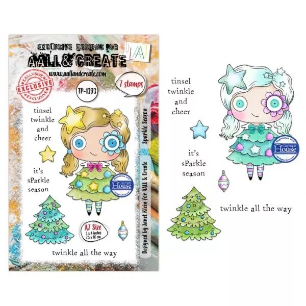 Tampon Clear - 1393 - Sparkle Season - AALL and Create