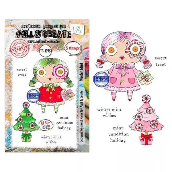 Tampon Clear - 1395 - Water Mint - AALL and Create