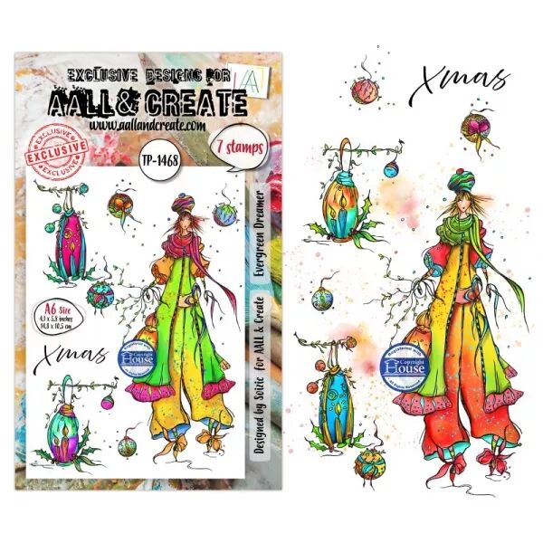 Tampon Clear - 1468 - Evergreen Dreamer - AALL and Create